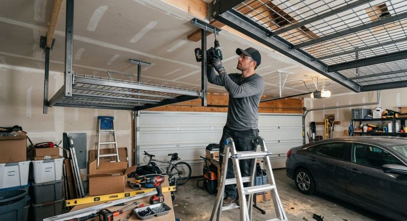 Ceiling Rack Installation in Prince Georges County, MD