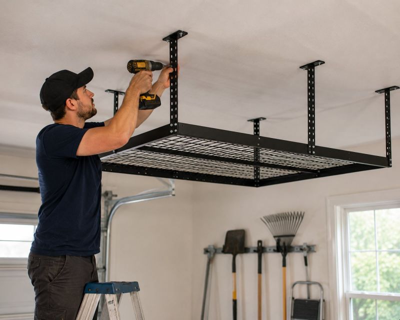 Ceiling Rack Installation in Bethesda, MD