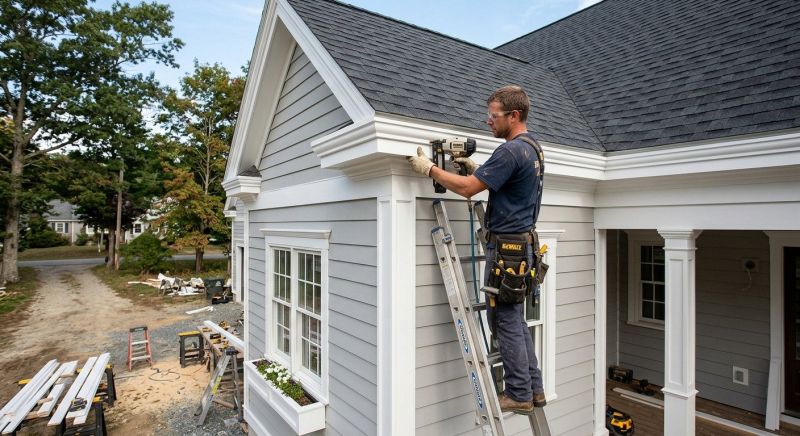 Exterior Millwork Installation in Alpharetta, GA