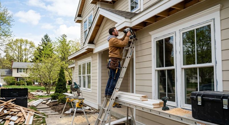 Exterior Millwork Installation in Alpharetta, GA