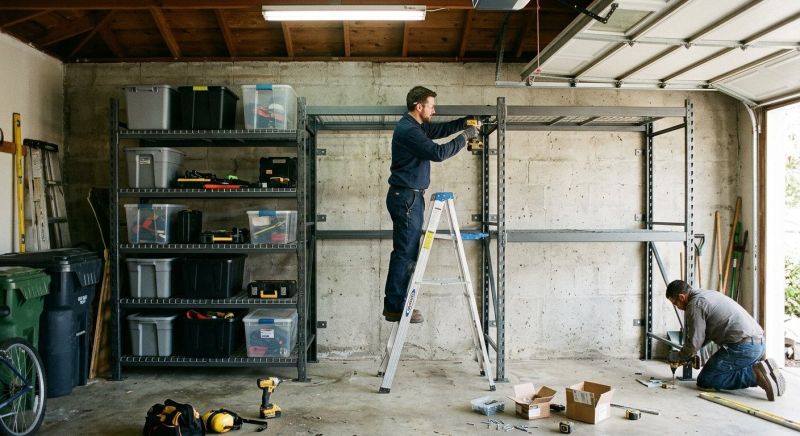 Garage Shelves Installation in Raleigh, NC